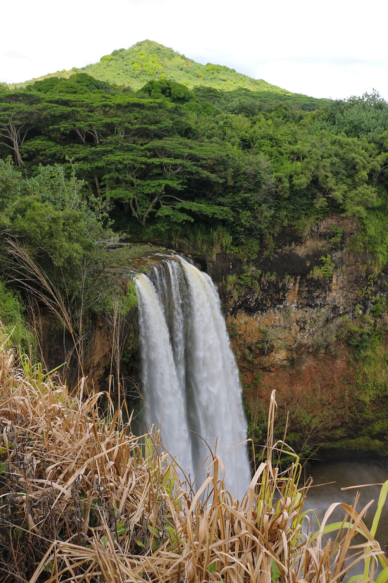 Wailua Falls on the Coconut Coast, Kauai