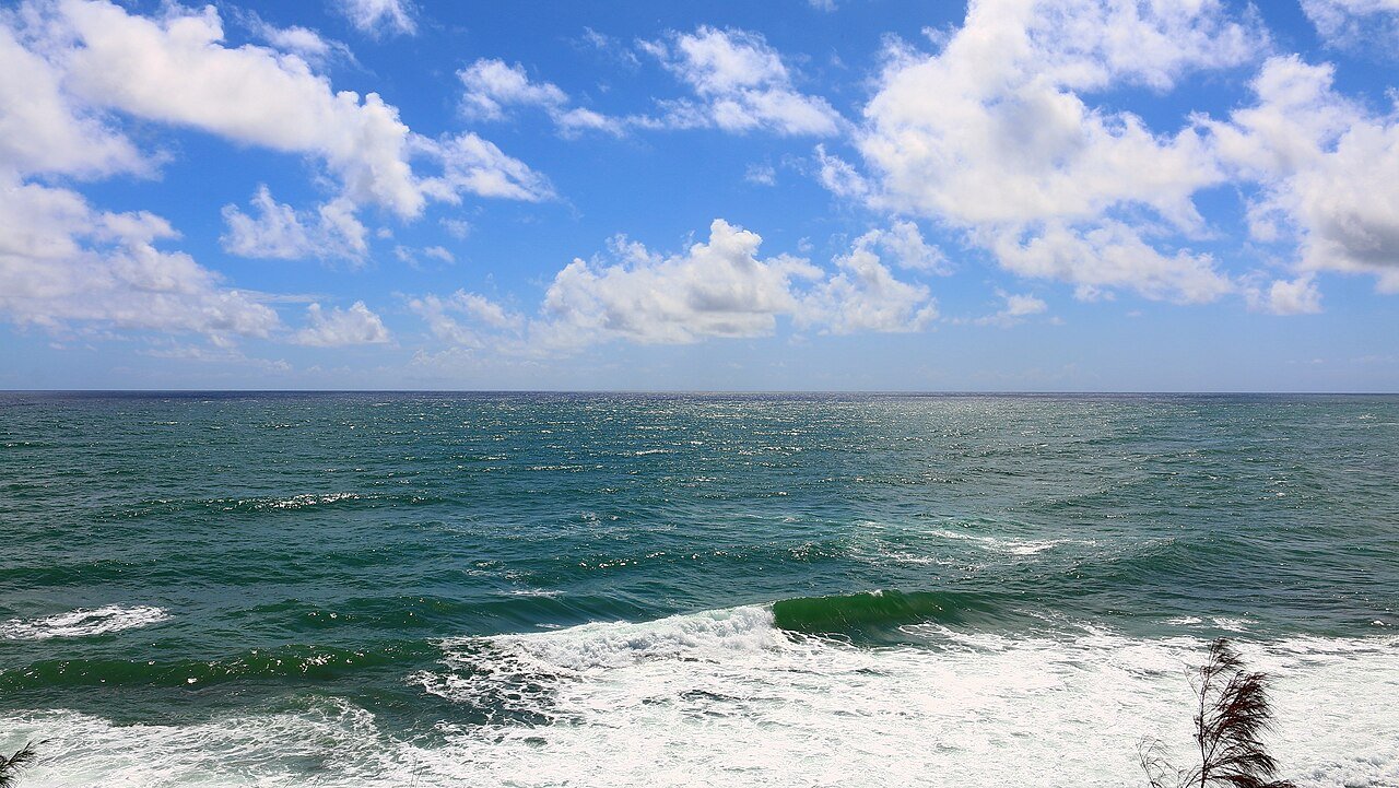 The Kapaa coastline